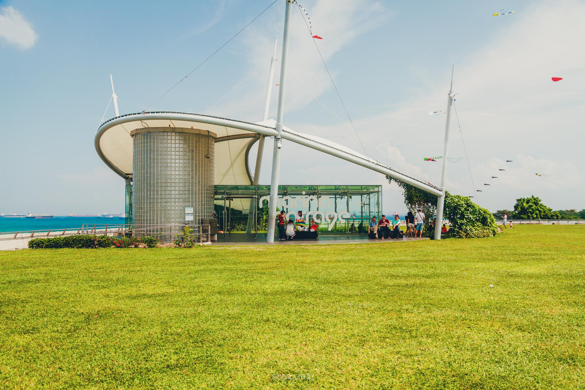 マリーナ・バラージ Marina Barrage 画像1