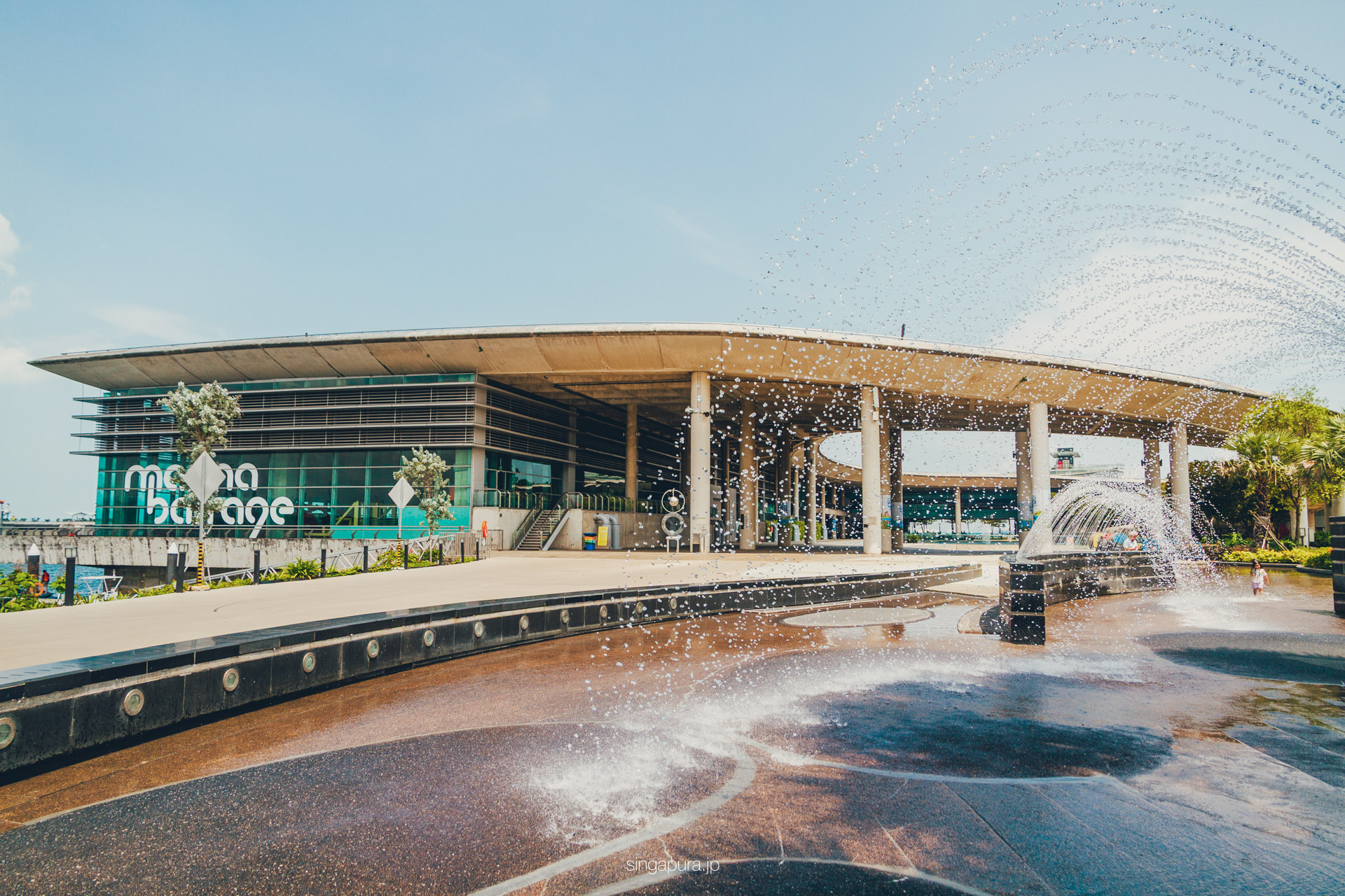 マリーナ・バラージ Marina Barrage 画像2