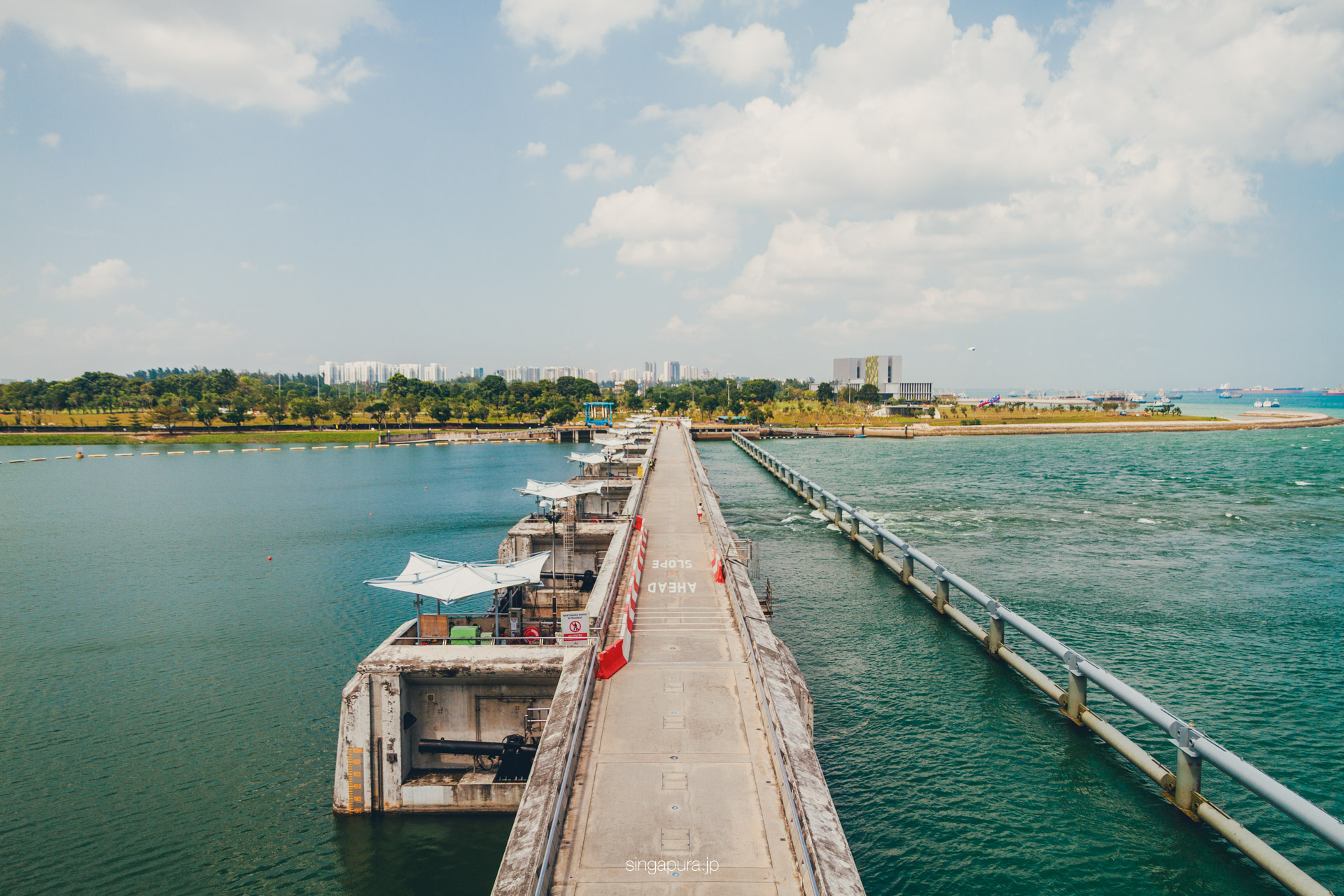 マリーナ・バラージ Marina Barrage 画像4