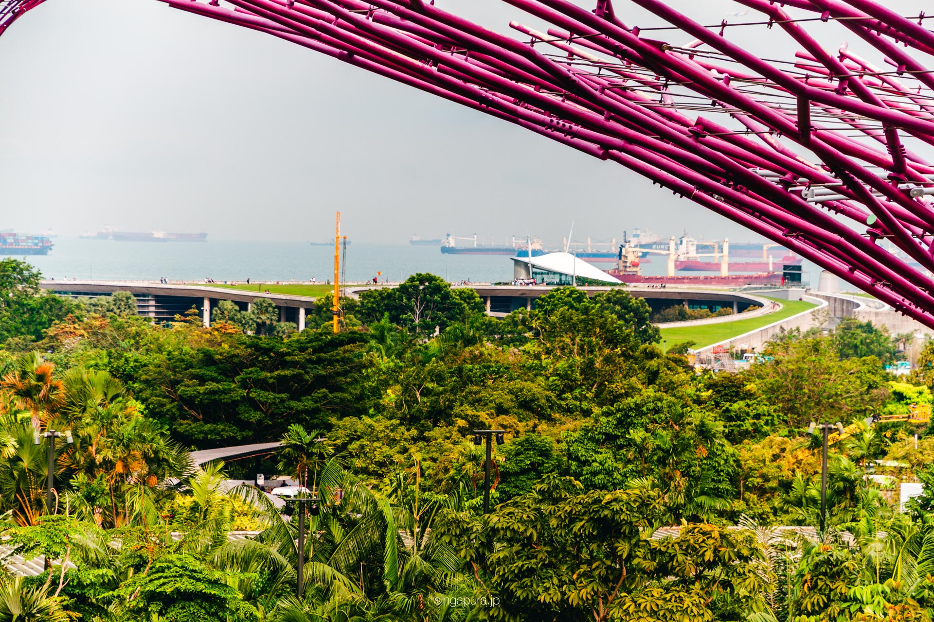 マリーナ・バラージ Marina Barrage 画像7