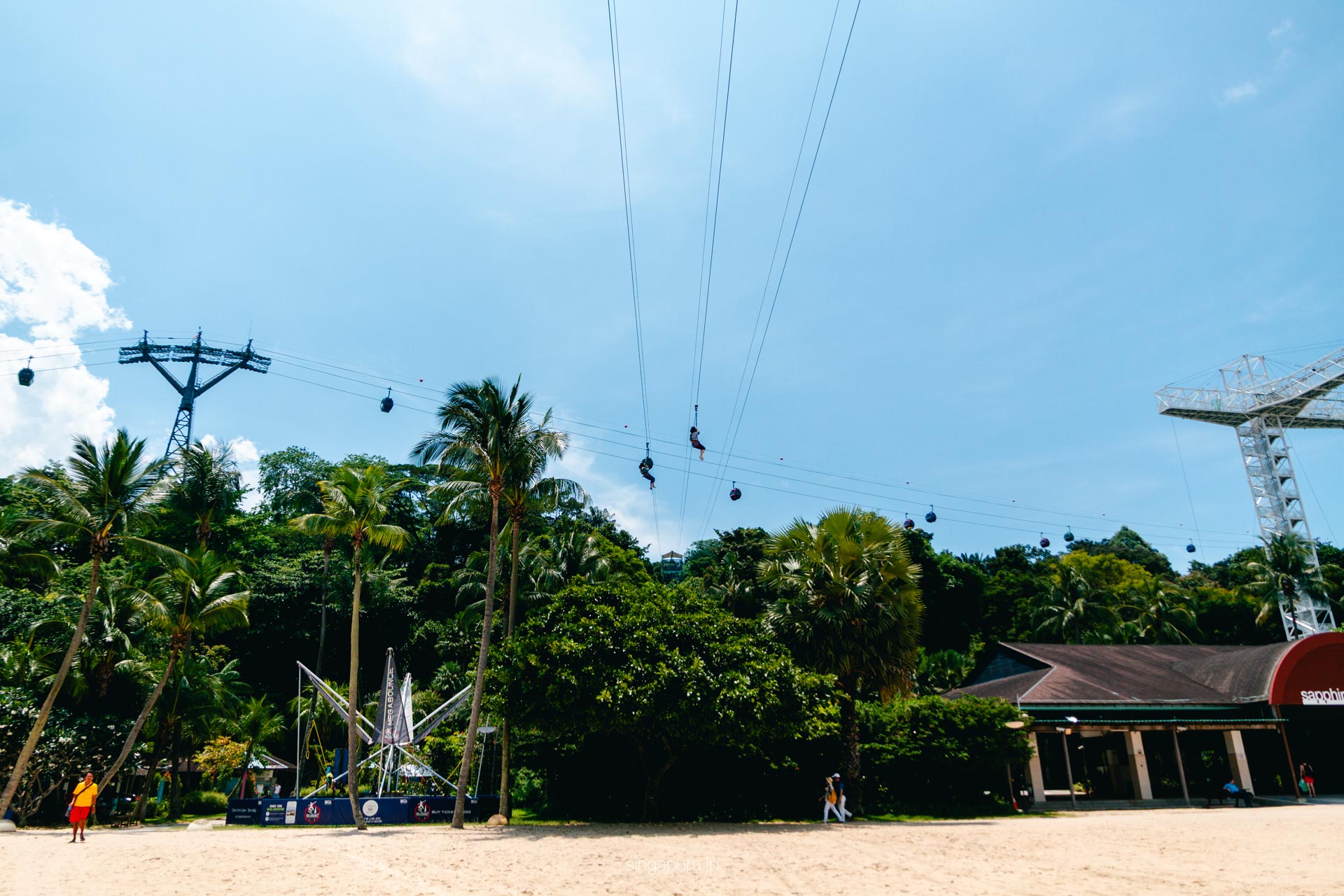 メガ・アドベンチャーパーク セントーサ島でジップライン体験 Mega Adventure Sentosa 画像5