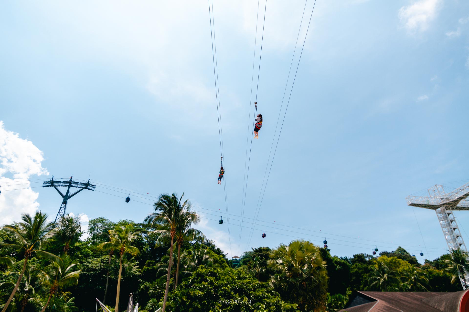 メガ・アドベンチャーパーク セントーサ島でジップライン体験 Mega Adventure Sentosa 画像6