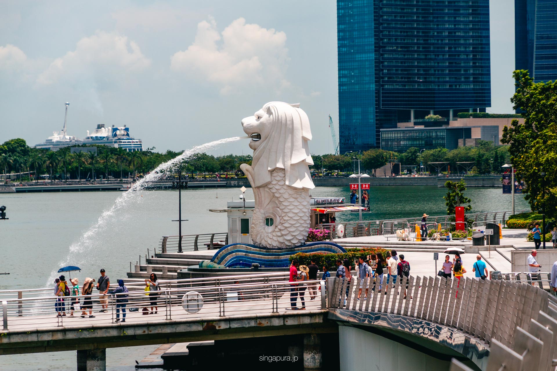 マーライオン・パーク Merlion Park 画像2