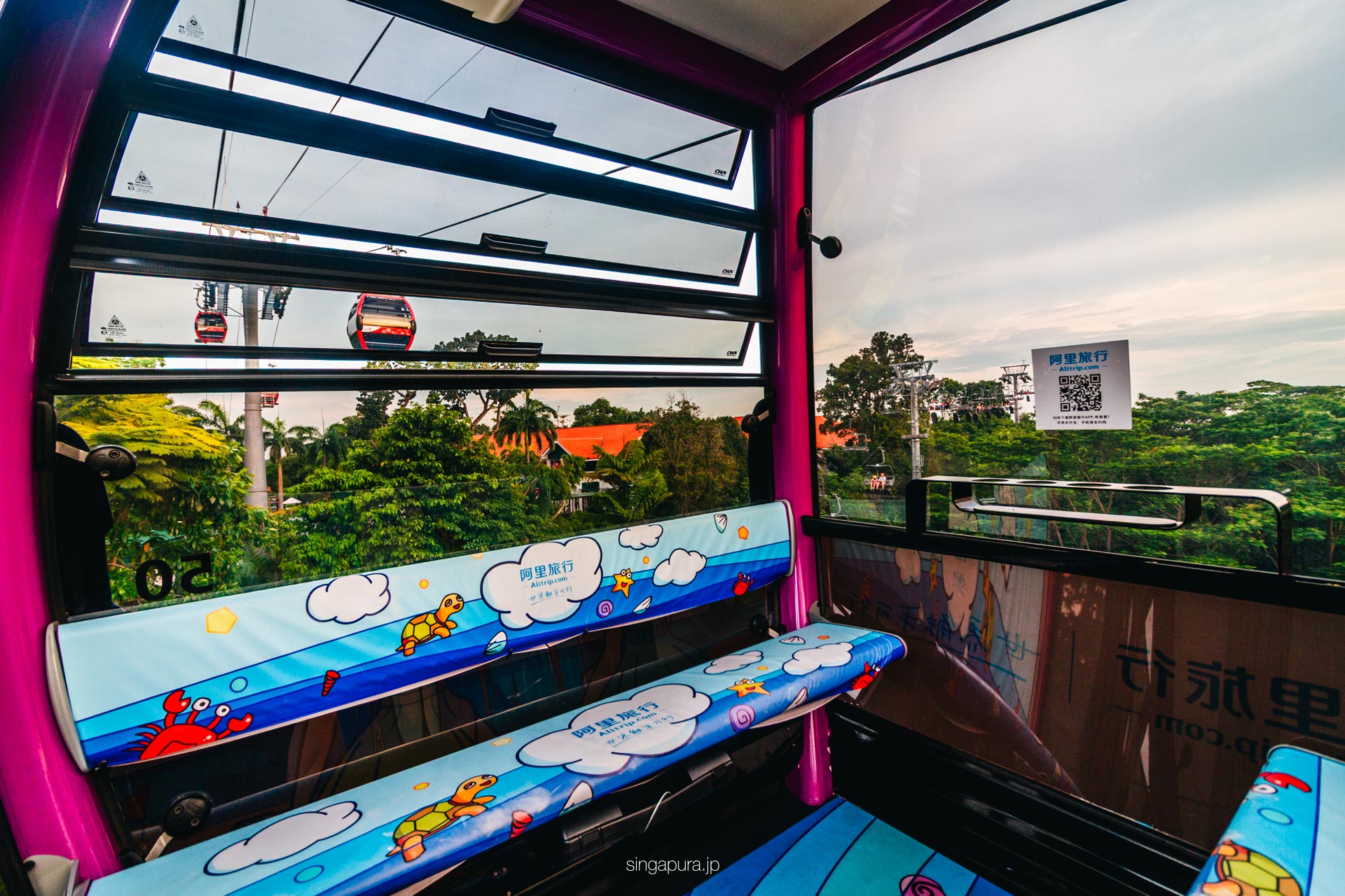セントーサ島ケーブルカー Sentosa Cable Car 画像2