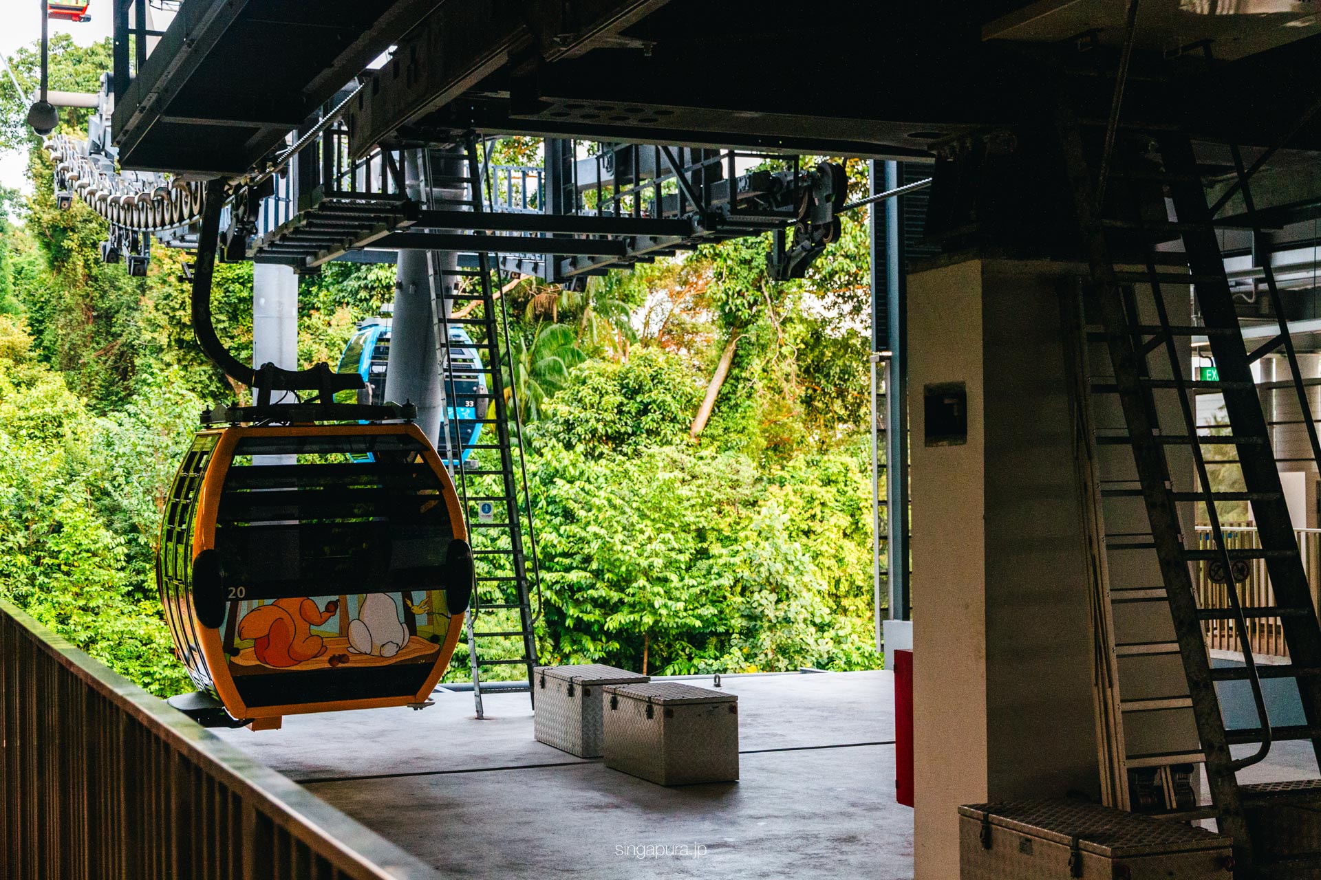 セントーサ島ケーブルカー Sentosa Cable Car 画像3