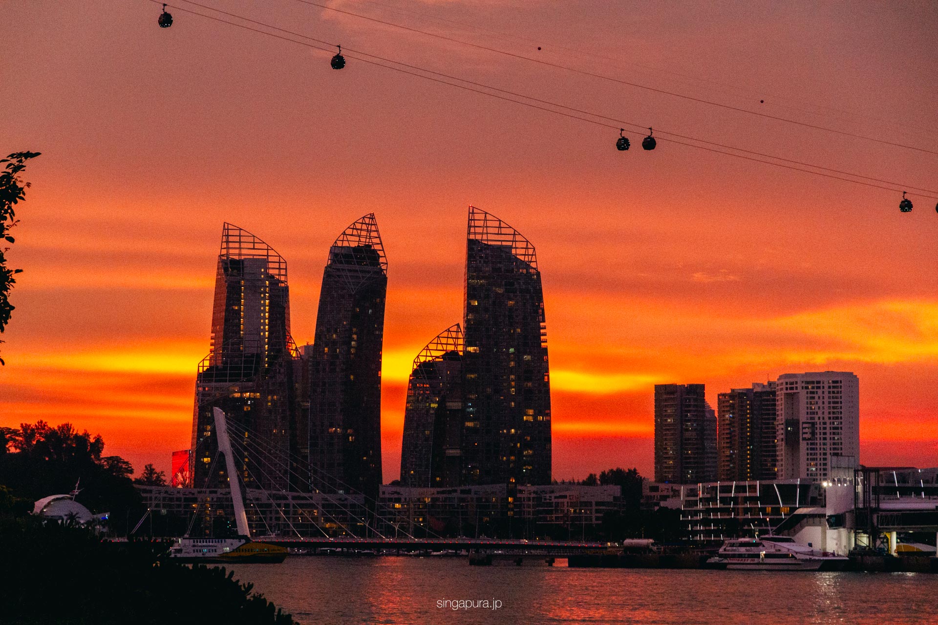 セントーサ島ケーブルカー Sentosa Cable Car 画像8
