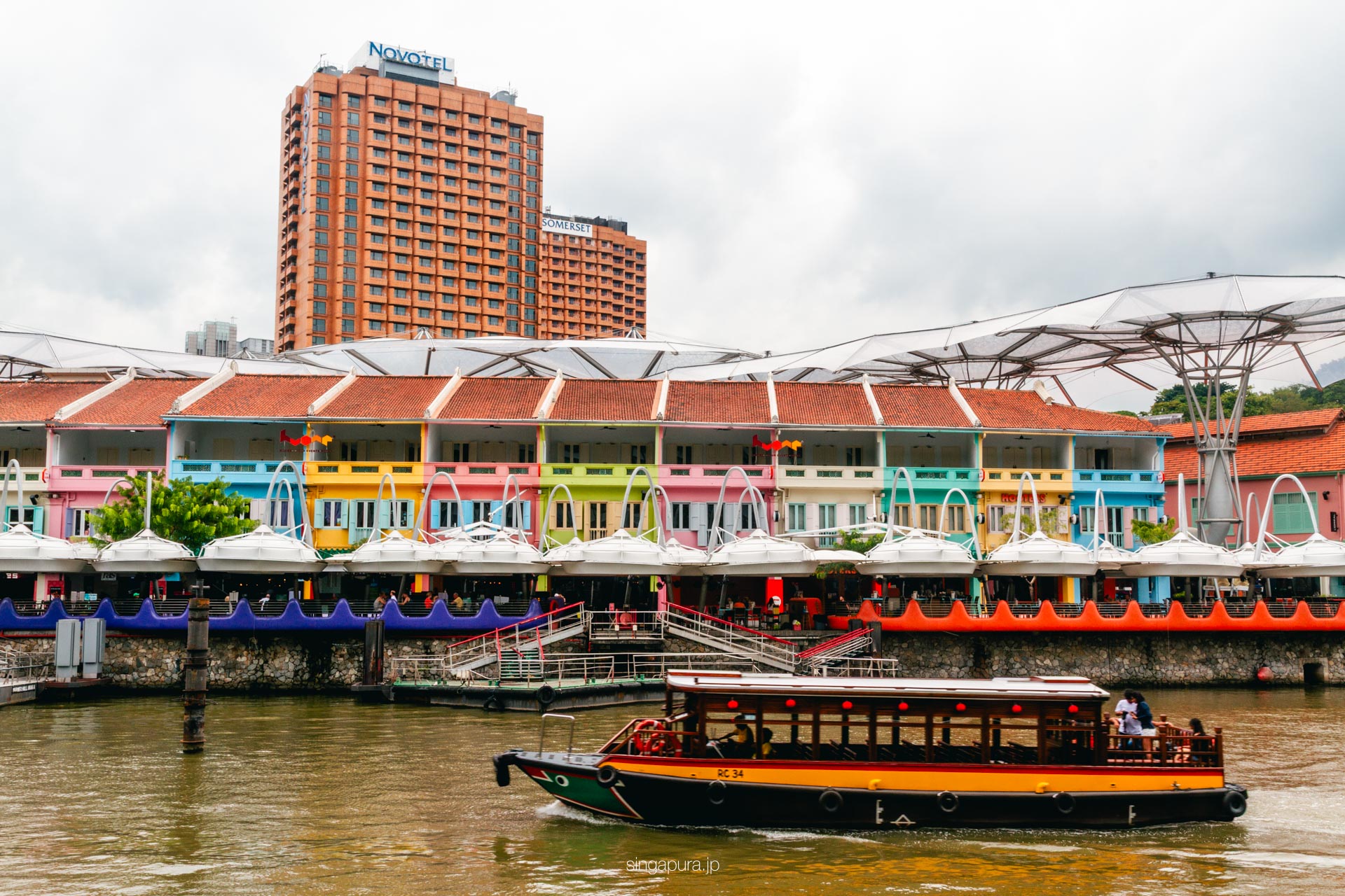 シンガポール・リバークルーズ Singapore River Cruise 画像1